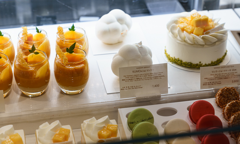 マンダリンオリエンタル東京 グルメショップ 雲のケーキ Kumo マンゴー味など 2019年6月